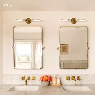 Alice Farmhouse Transparent Ribbed Glass Double Tube Sconce Alice Farmhouse Transparent Ribbed Glass Double Tube Sconce