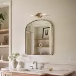 Alice Farmhouse Transparent Ribbed Glass Double Tube Sconce