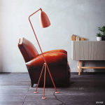 Grishma Nordic ‎Minimalist Metal Floor Lamp