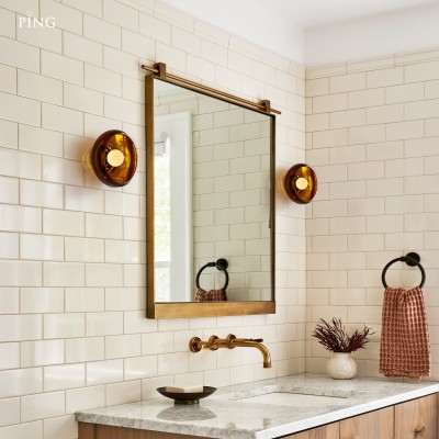 Vega Retro Bowl Shade Wall Sconce Vega Retro Bowl Shade Wall Sconce