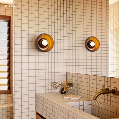 Vega Retro Bowl Shade Wall Sconce Vega Retro Bowl Shade Wall Sconce