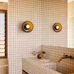 Vega Retro Bowl Shade Wall Sconce