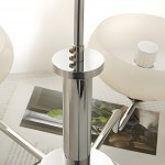 Shadella Modern Cream Glass Bauhaus Chandelier Shadella Modern Cream Glass Bauhaus Chandelier