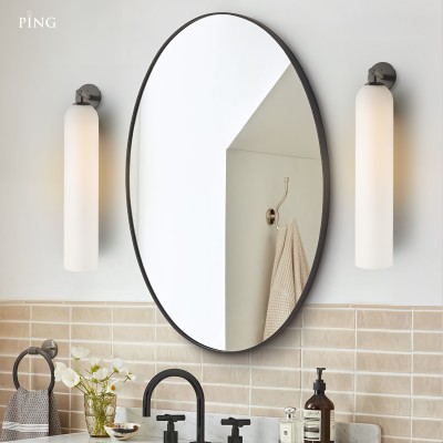 Ignatius Rustic Cylindrical Metal Glass Sconce Ignatius Rustic Cylindrical Metal Glass Sconce