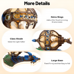 Krause Vintage Peacock Shaped Metal Wall Light