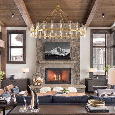 Lehmann Rustic Wagon Wheel Glass Chandelier Lehmann Rustic Wagon Wheel Glass Chandelier