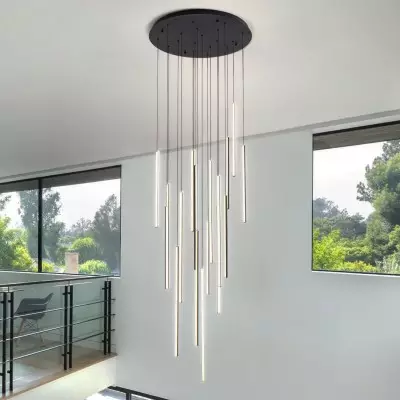 Rory Modern Cluster Cylinder Led Pendant Light Rory Modern Cluster Cylinder Led Pendant Light