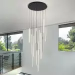 Rory Modern Cluster Cylinder Led Pendant Light