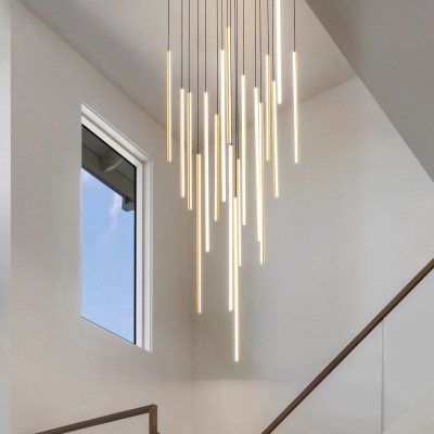 Rory Modern Cluster Cylinder Led Pendant Light Rory Modern Cluster Cylinder Led Pendant Light