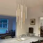 Rory Modern Cluster Cylinder Led Pendant Light