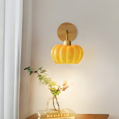 Ozaki Halloween Pumpkin Wall Sconce Ozaki Halloween Pumpkin Wall Sconce