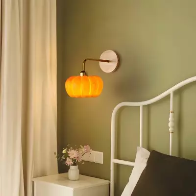 Ozaki Halloween Pumpkin Wall Sconce Ozaki Halloween Pumpkin Wall Sconce