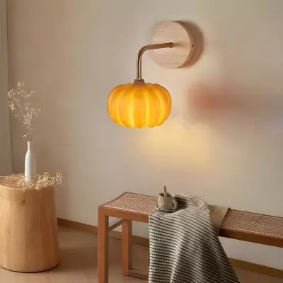 Ozaki Halloween Pumpkin Wall Sconce Ozaki Halloween Pumpkin Wall Sconce