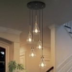 Niklas Contemporary Cluster Teardrop Glass Chandelier