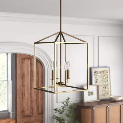 Marie Farmhouse Metal Lantern Pendant Light Marie Farmhouse Metal Lantern Pendant Light