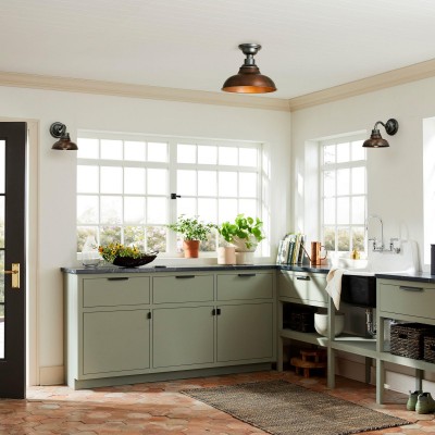 Creed Classic Industrial Metal Dome Ceiling Light