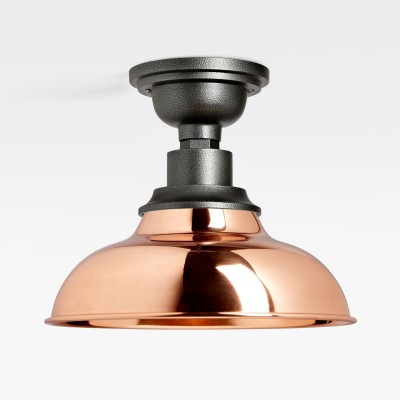 Creed Classic Industrial Metal Dome Ceiling Light