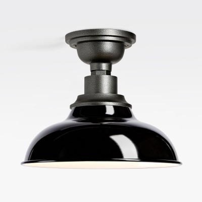 Creed Classic Industrial Metal Dome Ceiling Light