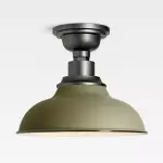 Creed Classic Industrial Metal Dome Ceiling Light