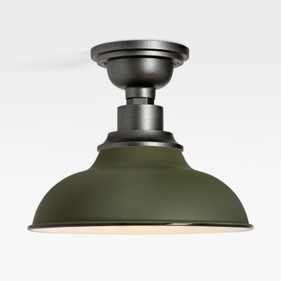 Creed Classic Industrial Metal Dome Ceiling Light