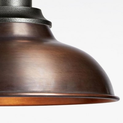 Creed Classic Industrial Metal Dome Ceiling Light