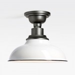 Creed Classic Industrial Metal Dome Ceiling Light