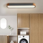 Carson Nordic Minimalist Led Rectangle Ceiling Light