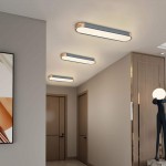 Carson Nordic Minimalist Led Rectangle Ceiling Light