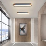 Carson Nordic Minimalist Led Rectangle Ceiling Light