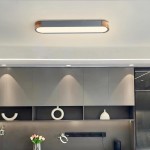 Carson Nordic Minimalist Led Rectangle Ceiling Light