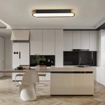 Carson Nordic Minimalist Led Rectangle Ceiling Light