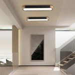 Carson Nordic Minimalist Led Rectangle Ceiling Light