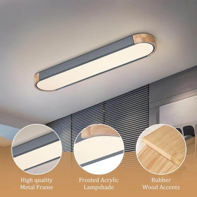 Carson Nordic Minimalist Led Rectangle Ceiling Light Carson Nordic Minimalist Led Rectangle Ceiling Light