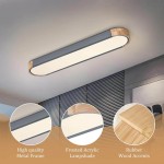 Carson Nordic Minimalist Led Rectangle Ceiling Light