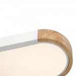 Carson Nordic Minimalist Led Rectangle Ceiling Light