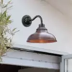 Creed Industrial Dome Metal Sconce