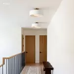 Aura Modern Porcelain Flush Mount Ceiling Light