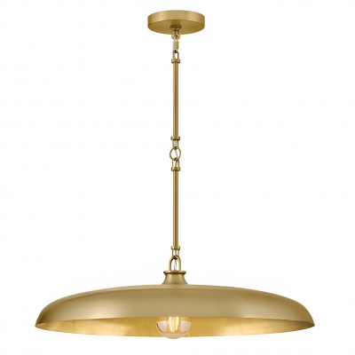 Leila Retro Round Saucer Style Shade Metal Pendant Light Leila Retro Round Saucer Style Shade Metal Pendant Light