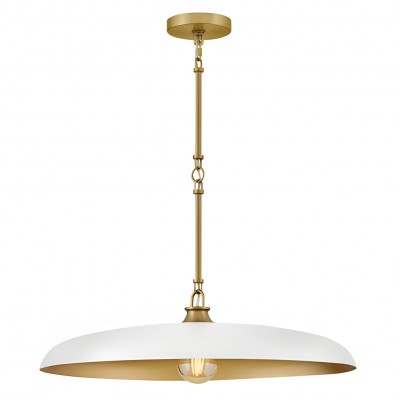 Leila Retro Round Saucer Style Shade Metal Pendant Light Leila Retro Round Saucer Style Shade Metal Pendant Light