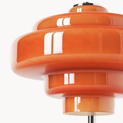 Yves Vintage Tiered Glass Table Light Yves Vintage Tiered Glass Table Light
