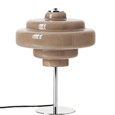 Yves Vintage Tiered Glass Table Light Yves Vintage Tiered Glass Table Light
