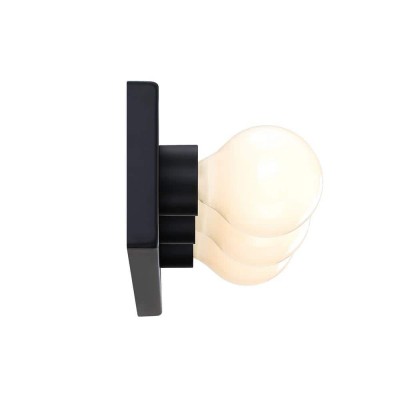 Loren Modern 3-Light Matte Black Metal Sconce Loren Modern 3-Light Matte Black Metal Sconce