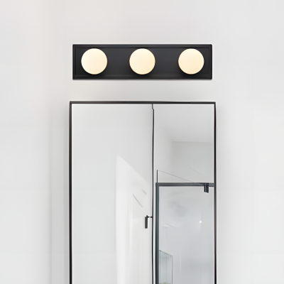 Loren Modern 3-Light Matte Black Metal Sconce Loren Modern 3-Light Matte Black Metal Sconce