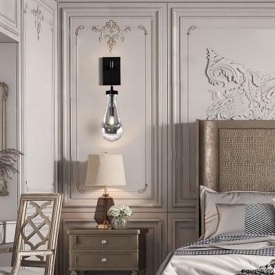 Ozonoa Raindrop Modern Solid Brass Wall Sconce Ozonoa Raindrop Modern Solid Brass Wall Sconce