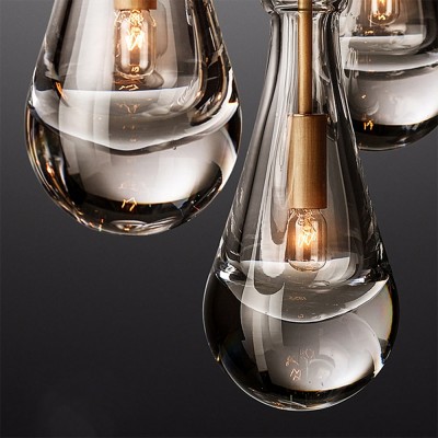 Ozonoa Raindrop Modern Solid Brass Wall Sconce Ozonoa Raindrop Modern Solid Brass Wall Sconce