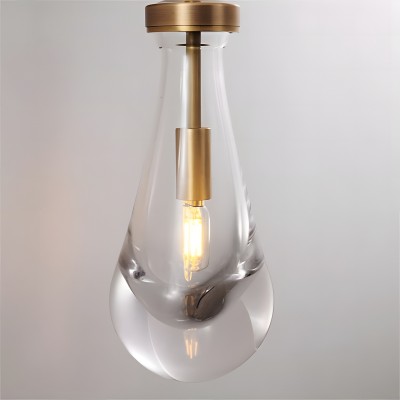 Ozonoa Raindrop Modern Solid Brass Wall Sconce Ozonoa Raindrop Modern Solid Brass Wall Sconce