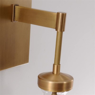 Ozonoa Raindrop Modern Solid Brass Wall Sconce Ozonoa Raindrop Modern Solid Brass Wall Sconce