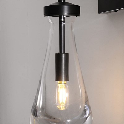 Ozonoa Raindrop Modern Solid Brass Wall Sconce Ozonoa Raindrop Modern Solid Brass Wall Sconce