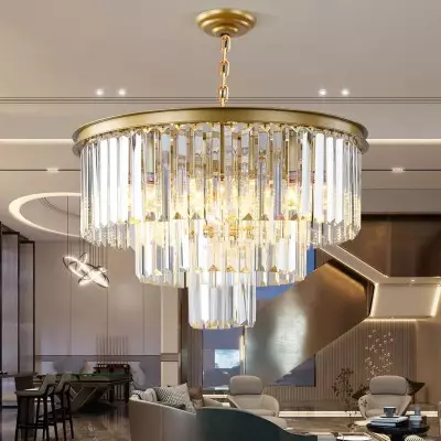 Nicolette Modern Round Crystal Chandelier Nicolette Modern Round Crystal Chandelier