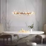 Milo French Country Porcelain Flower Chandelier